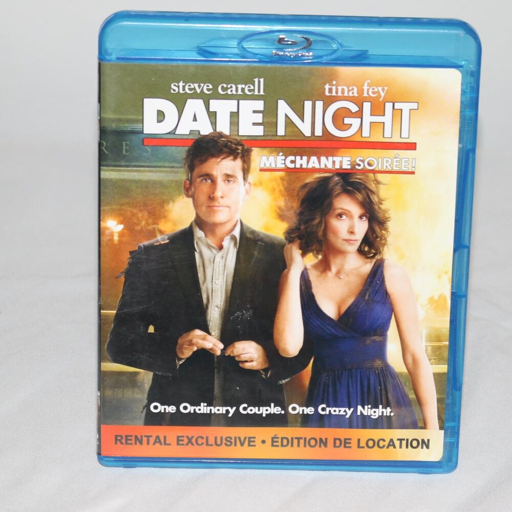 Blue Ray Movie Date Night with Steve Carell and Tina Fey